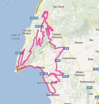 MTB from Bardolino to Garda