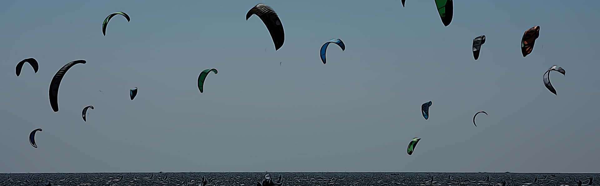 Kitesurfing